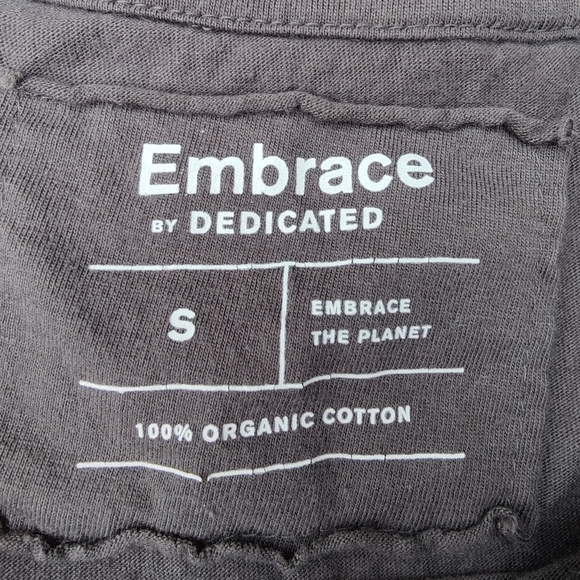 Embrace T-shirt Stockholm Polaroid Video VHS Retro Gray Crew Neck Tee Mens Small - Picture 6 of 11